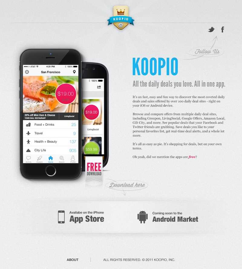 Koopio website
